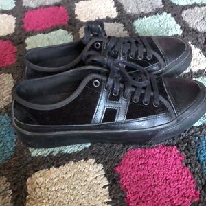 HUF Leather and Velvet sneakers